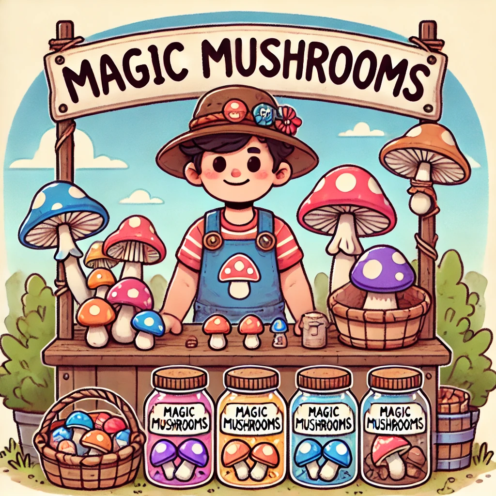 Sell Magic Mushrooms