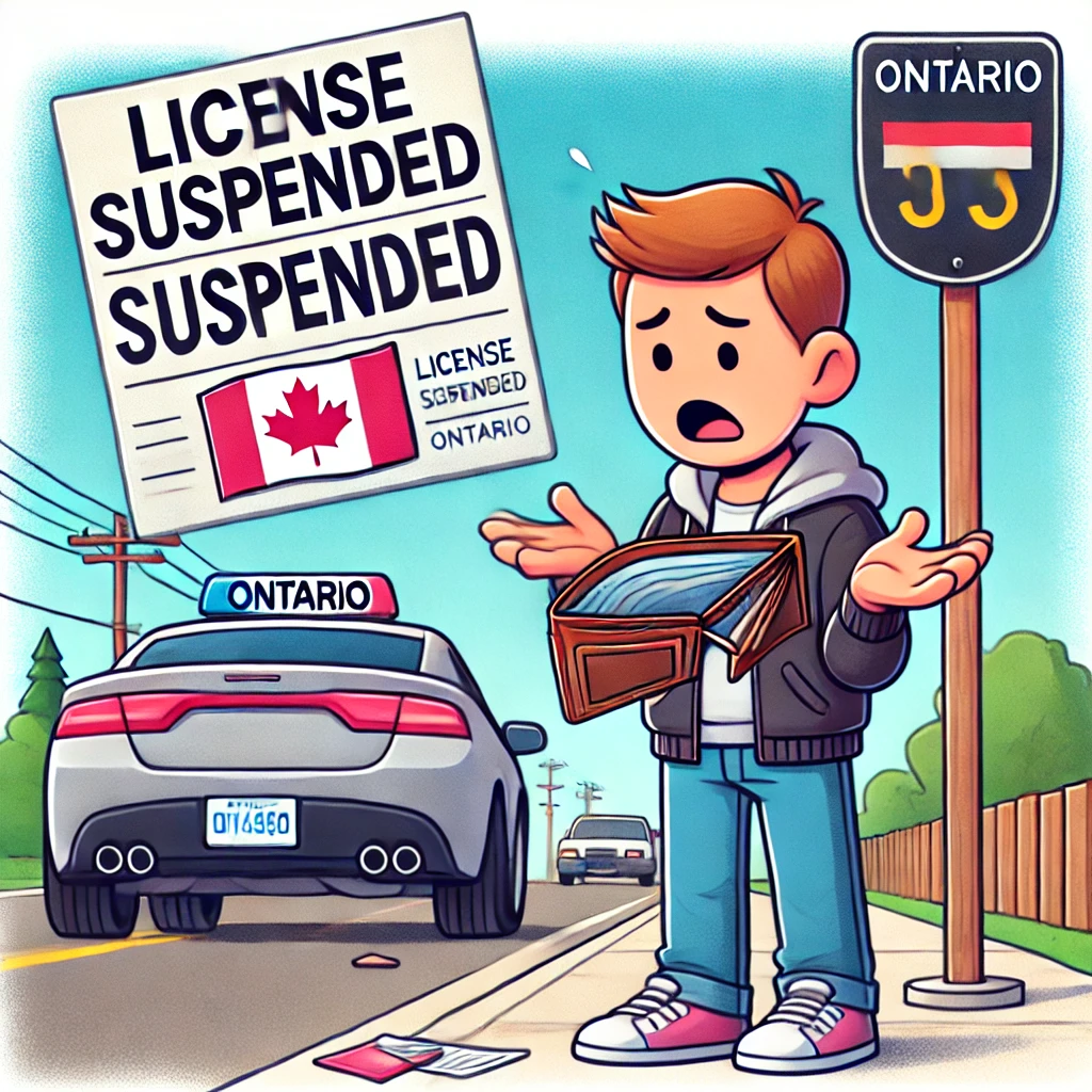 Lost Your License In Ontario